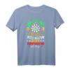 Bin am Darten Lustiges Dart Spruch - Witziges Dart Profi T-Shirt für Dartspieler, Vereinsmitglieder & Dartfans