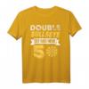 Double Bullseye 50. Geburtstag Geschenkidee Darts Darter T-Shirt - Humorvolles Fan Outfit für Dartspieler & Dartfans
