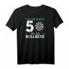 Dart Trikot zum 50. Geburtstag - Witziges Dart-Shirt für Dartspieler & Dartfans, Perfektes Geschenk zum 50. Jubiläum
