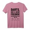 Lustiges Dart Bier & Meine Freunde Dartspieler T-Shirt - Witziges Geschenk für Dartfans zum Geburtstag & Weihnachten