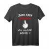 BLÖDE DOPPELT 1 Dart T-Shirt | Lustiges Dart Design für Dartspieler & Dartfans | Perfektes Geschenk für Dartturniere