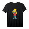 Bart Simpson Rude Mouth T-Shirt zum HapMonkey - Lustiges Simpsons Merchandise für Männer, Frauen, Jungen & Mädchen