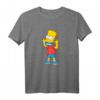 Bart Simpson Rude Mouth T-Shirt zum HapMonkey - Lustiges Simpsons Merchandise für Männer, Frauen, Jungen & Mädchen