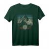Vintage Dart Totenkopf Dartpfeile T-Shirt – Perfekt für Hobby Dartspieler & Dart Turniere, Geschenkidee für Freunde & Familie