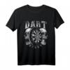 Dart Sport Totenkopf Dartscheibe Spieler Geschenk Dartpfeil - Cooles Dart T-Shirt für Männer, Papa & Club-Turnier
