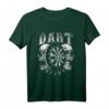Dart Sport Totenkopf Dartscheibe Spieler Geschenk Dartpfeil - Cooles Dart T-Shirt für Männer, Papa & Club-Turnier