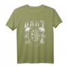 Dart Sport Totenkopf Dartscheibe Spieler Geschenk Dartpfeil - Cooles Dart T-Shirt für Männer, Papa & Club-Turnier