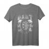 Dart Sport Totenkopf Dartscheibe Spieler Geschenk Dartpfeil - Cooles Dart T-Shirt für Männer, Papa & Club-Turnier