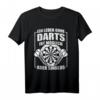 Ein Leben ohne Darts ist möglich, aber sinnlos! - Lustiges Dart T-Shirt als ideales Geschenk für Dartspieler zum Geburtstag oder Weihnachten