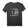 50er Geburtstag Dart T-Shirt - Ich bin nicht 50 ich bin bullseye, perfektes Geschenk für Dartspieler, Fans & Geburtstagskinder