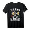 Darts & Bier Das Gönn Ich Mir T-Shirt – Lustiges Dart Spruch-Shirt für Bier- und Dartliebhaber, ideal als Geschenk für Freunde