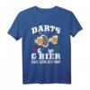 Darts & Bier Das Gönn Ich Mir T-Shirt – Lustiges Dart Spruch-Shirt für Bier- und Dartliebhaber, ideal als Geschenk für Freunde