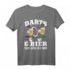 Darts & Bier Das Gönn Ich Mir T-Shirt – Lustiges Dart Spruch-Shirt für Bier- und Dartliebhaber, ideal als Geschenk für Freunde