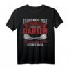 Herren Darts Pfeile lustiger Spruch Papa Vater T-Shirt – Perfektes Geschenk für Dartspieler und Darts-Fans