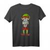 Darts Elf Partnerlook Weihnachten T-Shirt für Familien & Paare – Festliche Outfits mit Elfenhut
