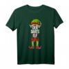 Darts Elf Partnerlook Weihnachten T-Shirt für Familien & Paare – Festliche Outfits mit Elfenhut