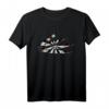 Zerrissene Kleidung Dartscheibe Dartspieler Geschenk Dart T-Shirt - Lustiges Dart Outfit für Geburtstage & Weihnachten