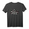 Zerrissene Kleidung Dartscheibe Dartspieler Geschenk Dart T-Shirt - Lustiges Dart Outfit für Geburtstage & Weihnachten