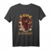 Ruhe Der Meister Wirft Dart Sprüche T-Shirt - Lustiges Dartspieler Outfit für Turniere, Mannschaften & Dartfans