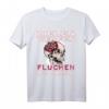 Zielen werfen fluchen nochmal - Lustiges Darts T-Shirt mit Totenkopf Motiv für Dartfans, Freunde & Familie als Geschenk zu Geburtstag, Weihnachten & mehr