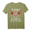 Ruhe Der Meister Ist Jetzt Dran Dartspieler T-Shirt - Lustiges Dart Design für Männer, Papas & Opas