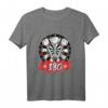 Darts 180er Dartscheibe 180 in Dart Design - Geschenkidee für Dartspieler, Dart Fans & Hobby-Dartspieler
