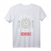 Und die Welt ist doch eine Scheibe Dart Sprüche T-Shirt – Lustiges Geschenk für Dartspieler und Fans zu Geburtstag und Weihnachten