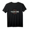 Dart Team 180 mit Dartscheibe Teamplayer Geschenk - Witziges Darts T-Shirt für Turniere & Dart Fans