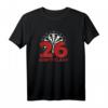 Herren Dart T-Shirt 'Keep It Classy, Dart König' – Lustiges Geschenk für Dartspieler, Turniere & Vereinsmitglieder