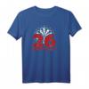 Herren Dart T-Shirt 'Keep It Classy, Dart König' – Lustiges Geschenk für Dartspieler, Turniere & Vereinsmitglieder