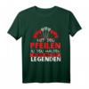 Mit den Pfeilen in den Händen werden Helden zu Legenden - Lustiges Dart T-Shirt als Geburtstagsgeschenk für Dartspieler, Profis und Dartfans