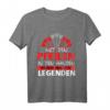 Mit den Pfeilen in den Händen werden Helden zu Legenden - Lustiges Dart T-Shirt als Geburtstagsgeschenk für Dartspieler, Profis und Dartfans