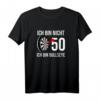 50. Geburtstag Dart T-Shirt - Ich bin nicht 50 ich bin bullseye - Lustiges Geschenk für Dartspieler, Dartfans & Dart Legenden