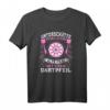 Darts Dartspieler Oma Geschenk T-Shirt mit Spruch - Lustiges Dartshirt für Damen, Geburtstags- und Weihnachtsgeschenk für Dartfans