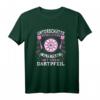 Darts Dartspieler Oma Geschenk T-Shirt mit Spruch - Lustiges Dartshirt für Damen, Geburtstags- und Weihnachtsgeschenk für Dartfans