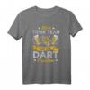 Mein Trink Team Hat Ein Dart Problem - Lustiges Dart T-Shirt für Spieler, Dartclub und Dartvereine, perfekt als Geschenk für Dartfans und Bierliebhaber