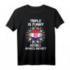 Kroatien Flagge Darts Spieler Trikot & T-Shirt - Für Dart Profis, Amateure & Dart Turniere mit lustigem Spruch