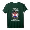 Kroatien Flagge Darts Spieler Trikot & T-Shirt - Für Dart Profis, Amateure & Dart Turniere mit lustigem Spruch