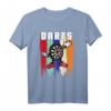Lustiges Comic Dartscheibe T-Shirt mit Dartpfeilen – Perfekt für Dartspieler und Dartfans, originelles Geschenk für Dartabende