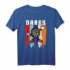 Lustiges Comic Dartscheibe T-Shirt mit Dartpfeilen – Perfekt für Dartspieler und Dartfans, originelles Geschenk für Dartabende