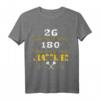 Dart 26 Sind Zwar Nicht 180 Klassiker Dartspieler T-Shirt – Klassisch geschnitten, doppelt genähter Saum