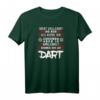 Lustiges Dart Zubehör Geschenk T-Shirt für Dartspieler – Perfekt für Geburtstag, Papa, Opa, Freund & Bruder, inklusive Dartscheibe & Dartpfeile