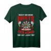 Lustiges Dart T-Shirt für Herren mit König-Motiv - Perfekt für Dartspieler, Fans & als Geschenk