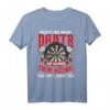 Lustiges Dart T-Shirt für Herren mit König-Motiv - Perfekt für Dartspieler, Fans & als Geschenk