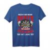 Lustiges Dart T-Shirt für Herren mit König-Motiv - Perfekt für Dartspieler, Fans & als Geschenk