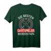 Herren 40 Geburtstag T-Shirt mit lustigem Dart Spruch – Perfektes Geschenk für Papa zum Geburtstag, Weihnachten & Vatertag