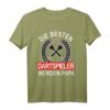 Herren 40 Geburtstag T-Shirt mit lustigem Dart Spruch – Perfektes Geschenk für Papa zum Geburtstag, Weihnachten & Vatertag