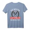 Herren 40 Geburtstag T-Shirt mit lustigem Dart Spruch – Perfektes Geschenk für Papa zum Geburtstag, Weihnachten & Vatertag