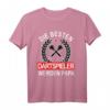 Herren 40 Geburtstag T-Shirt mit lustigem Dart Spruch – Perfektes Geschenk für Papa zum Geburtstag, Weihnachten & Vatertag