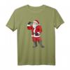 Lustiges Dart Weihnachtsmann T-Shirt – Perfekt für Weihnachten, Dartspieler & Bierliebhaber als Geschenk